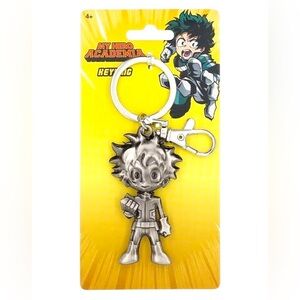 My Hero Academia Deku Charm Keychain Pewter Metal Lobster Clasp Anime Gifts